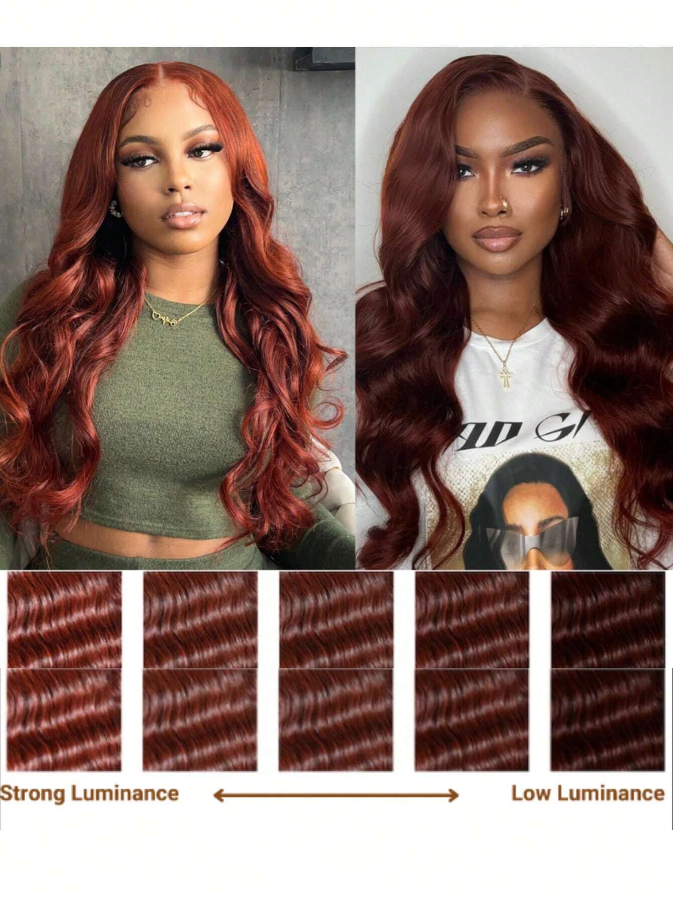 Knotless Reddish Brown 7X5 Lace Front Closure Wigs Pre Plucked Pre Cut Pre Bleached Invisible Knots Body Wave 100% Human Hair Wigs Ready To Wear Go Glueless Wig