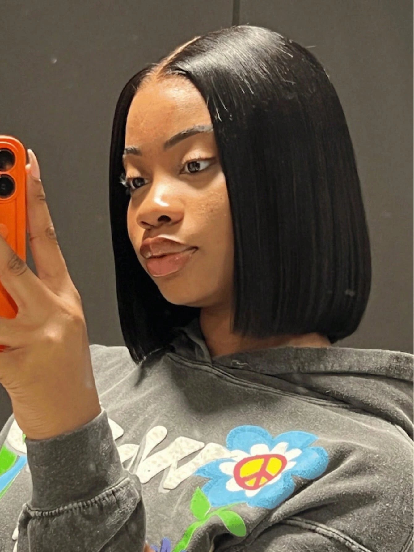 13x4 Lace Front Wig Human Hair Straight Bob Wig Pre Cut Pre Bleached Pre Plucked Lace Frontal Wig 150% Density