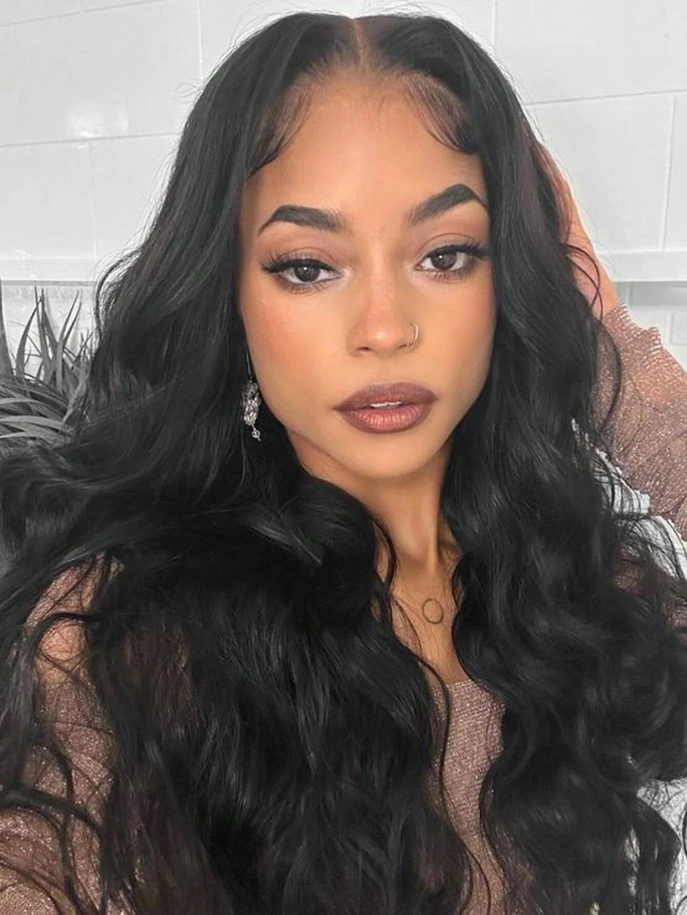 D Body Wave 13x4 Frontal Wig Pre Bleached Pre Cut Lace Front Wig Lace Front Wig With Babyhair 100% Human Hair