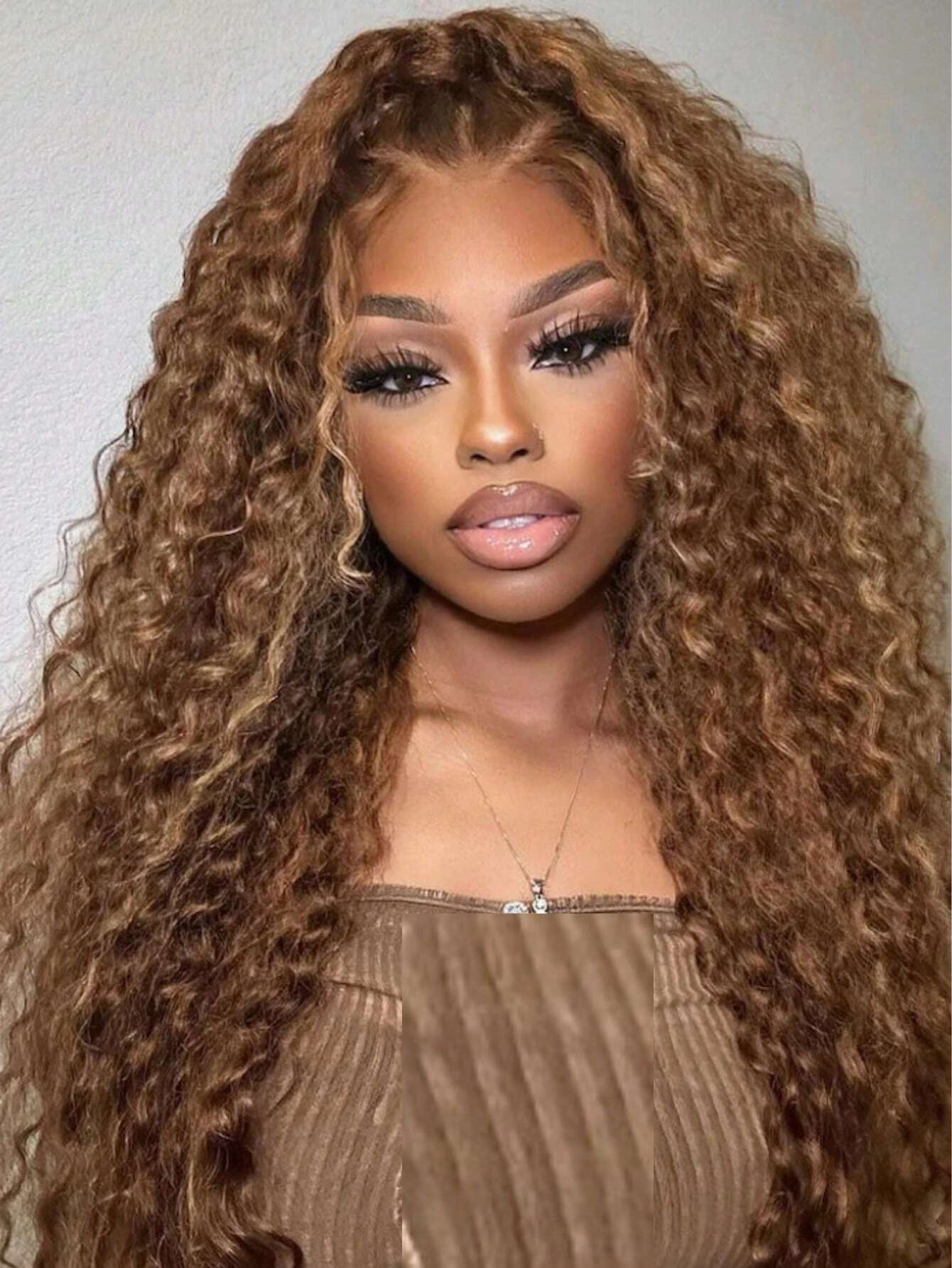 13x4 Lace Frontal Honey Blonde Highlights Pre-Everything Wig Pre Cut Lace Wig Human Hair Lace Front Wig For Women